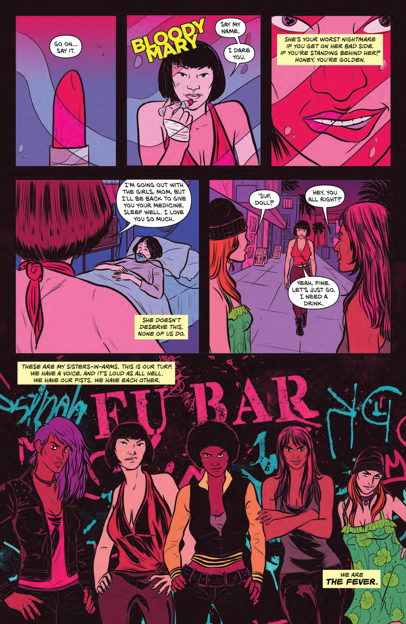 Illustration for article titled Exclusive BOOM! preview: Curb Stomp #1 brings the pain with a badass girl gang